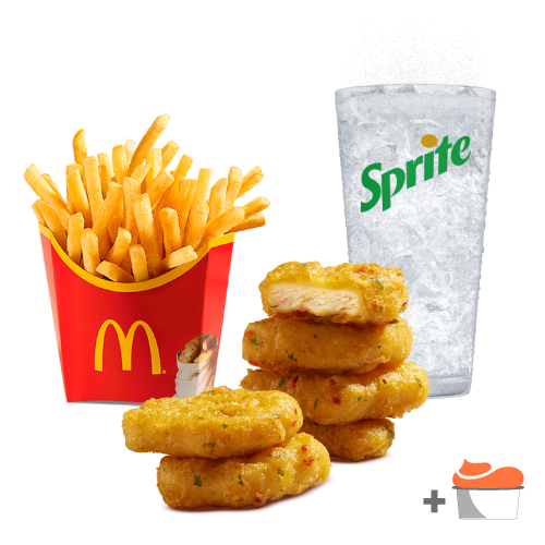 Meniu Spicy Chicken McNuggets 6buc